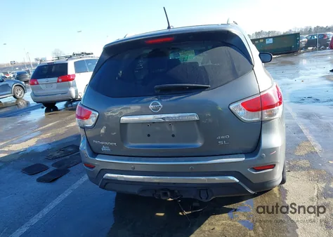 2016 Nissan Pathfinder Sl from USA, damaged, VIN 5N1AR2MM0GC608611
